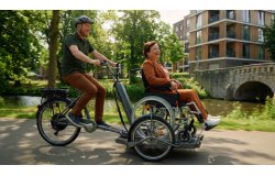 Tricycle transport fauteuil roulant ( version sans assistance électrique)