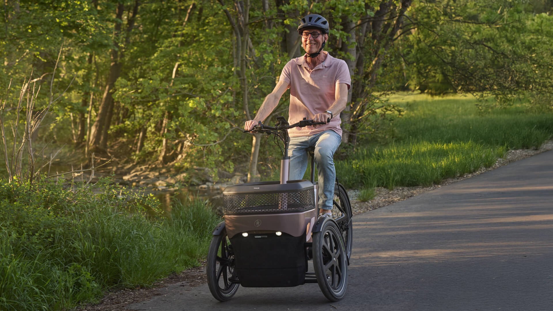 Triporteur électrique Thuja de vanRaam