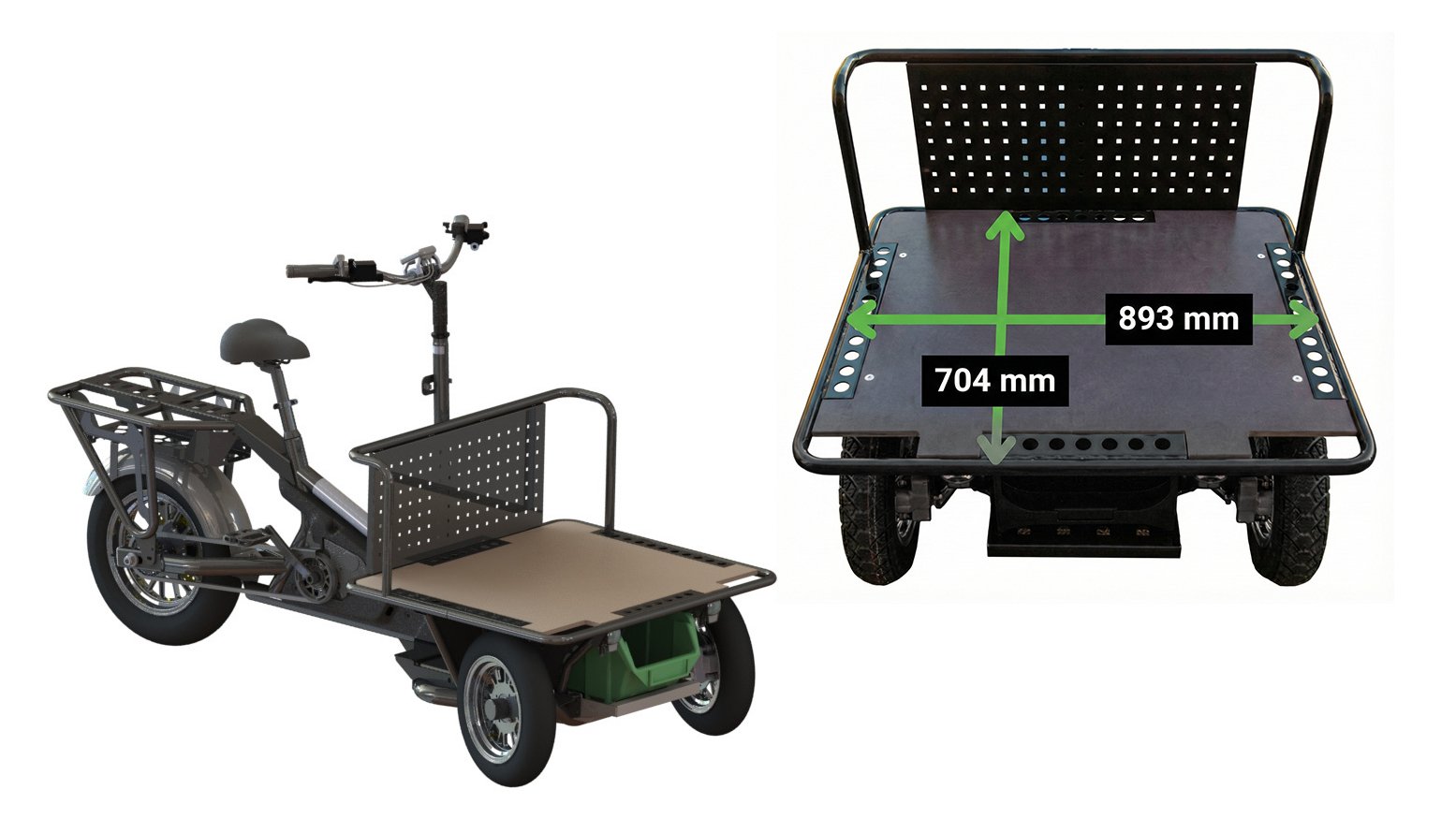 Triporteur Ouca Flatbed