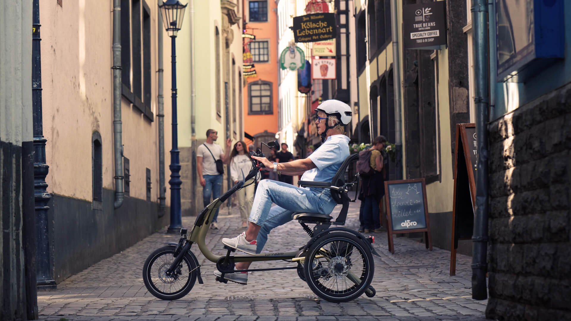 Tricycle Easy Rider Compact électrique de Van Raam