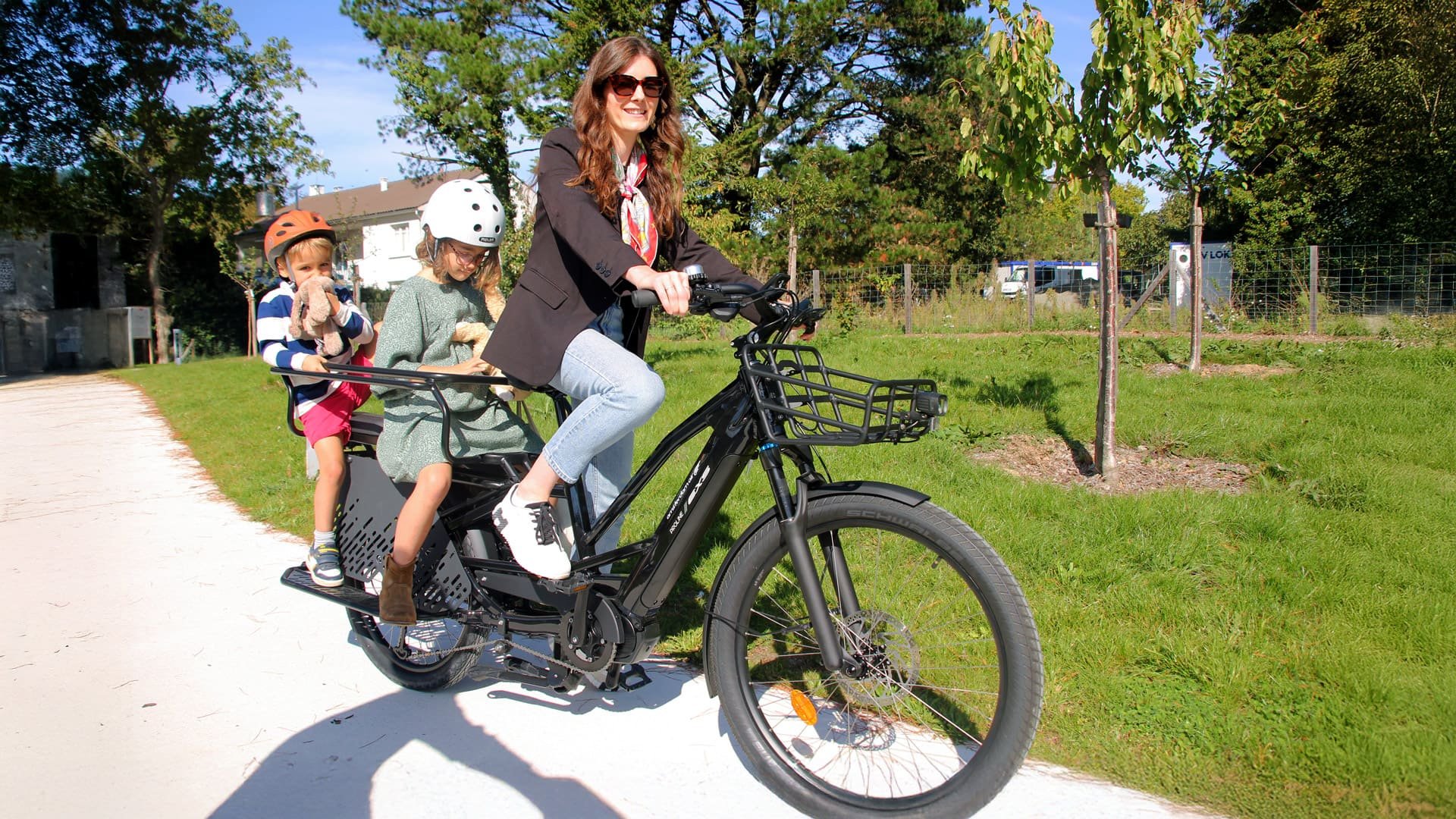 Vélo Longtail Électrique EXS ProLine