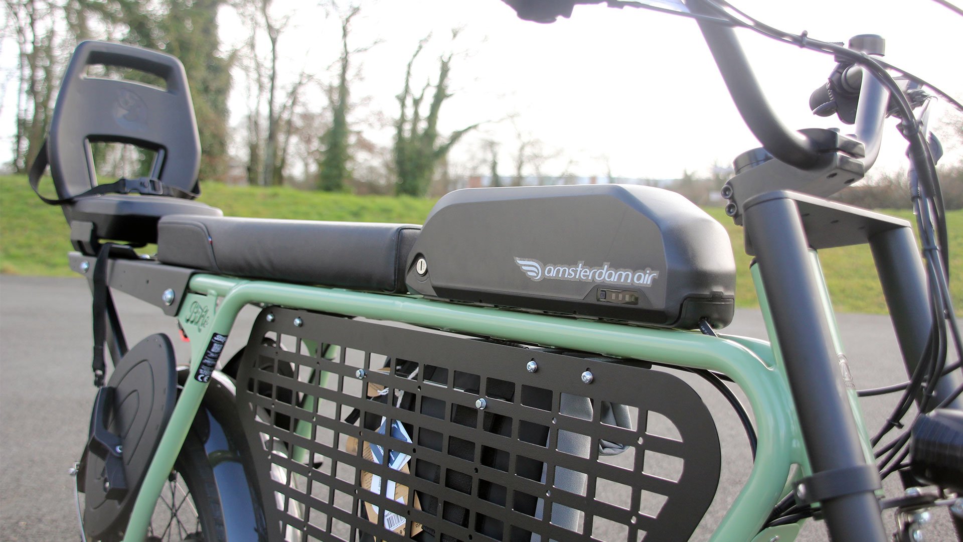 Vélo électrique Fatbike R+ 2024 Bikle Vert Sauge - Showroom