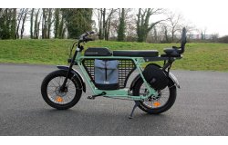 Vélo électrique Fatbike R+ 2024 Bikle Vert Sauge - Showroom