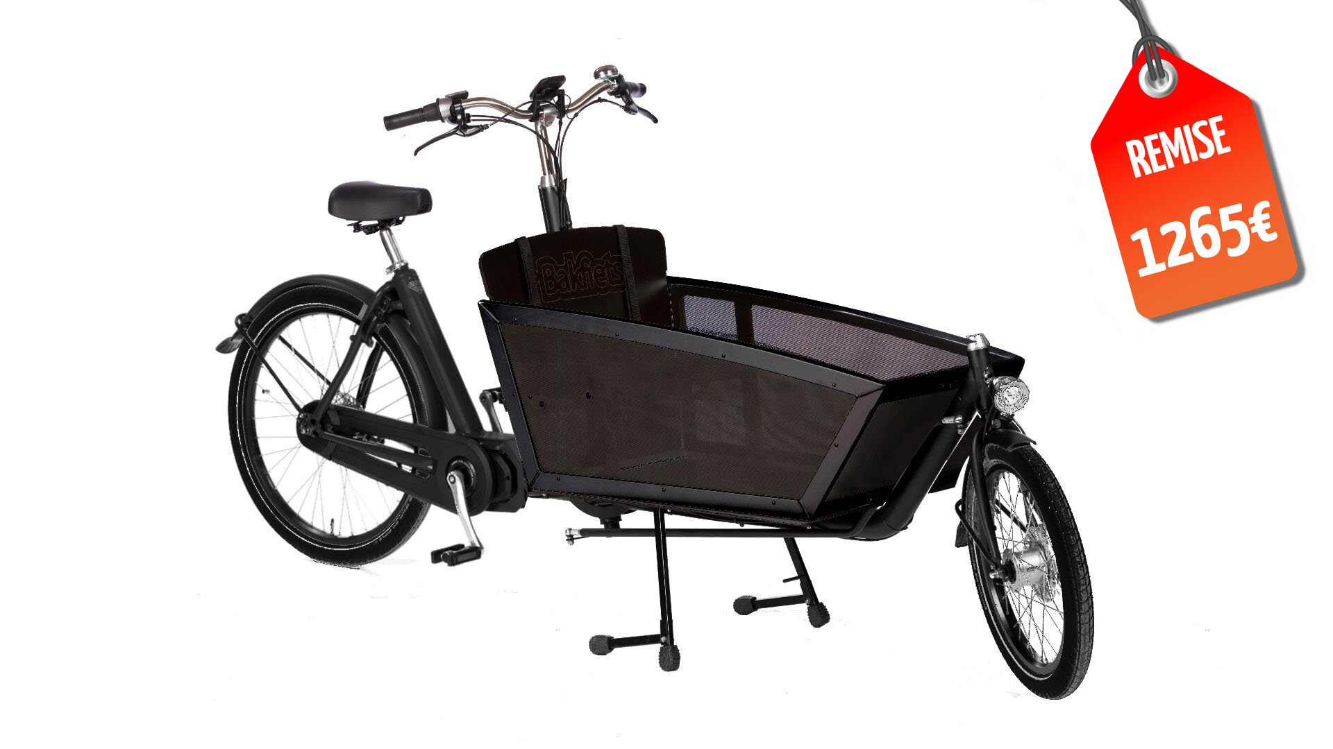 Biporteur Shadow - Couleur de cadre noir