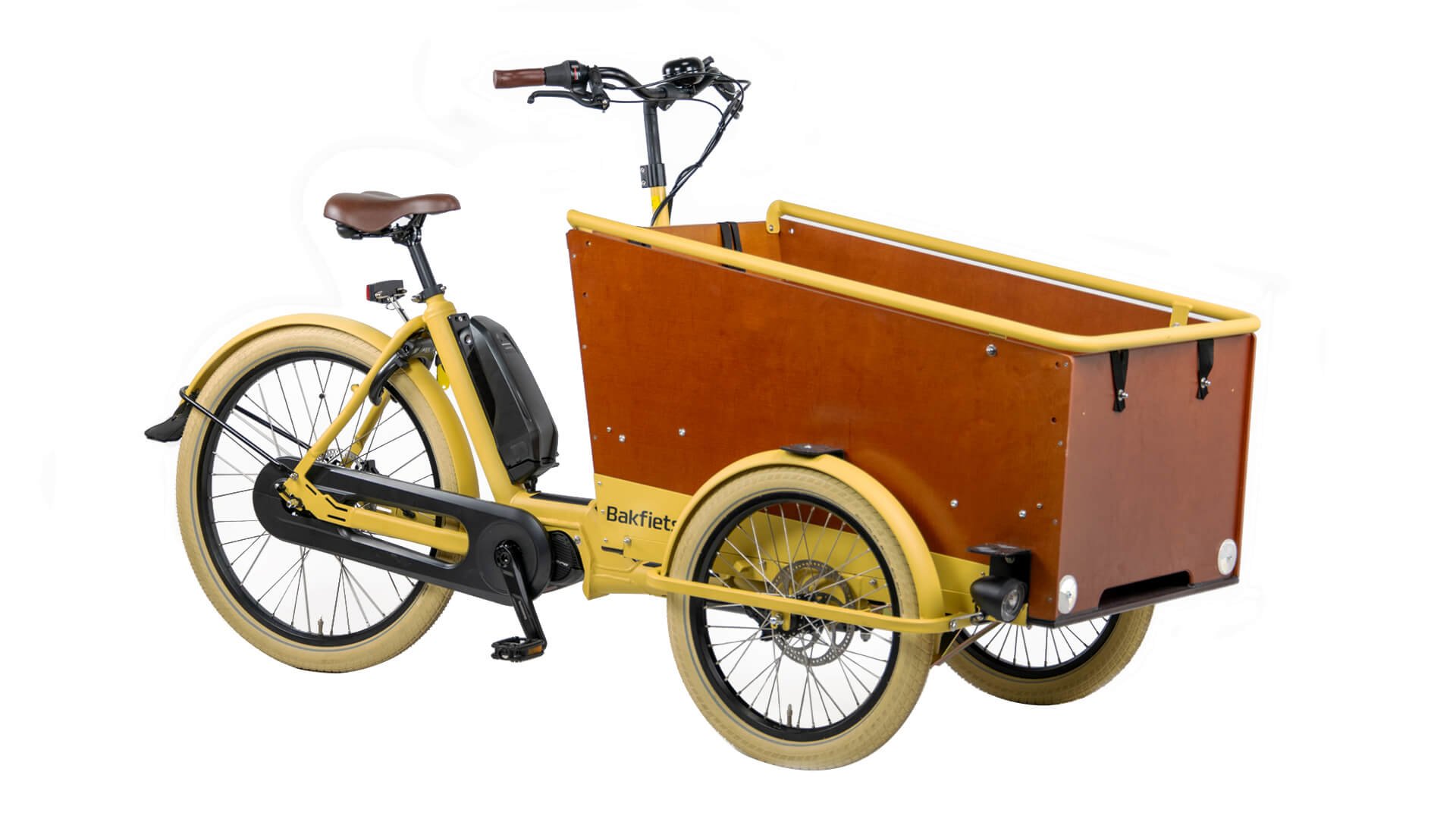 Triporteur électrique Bakfiets Confort STEPS 22 couleurs de cadre disponibles