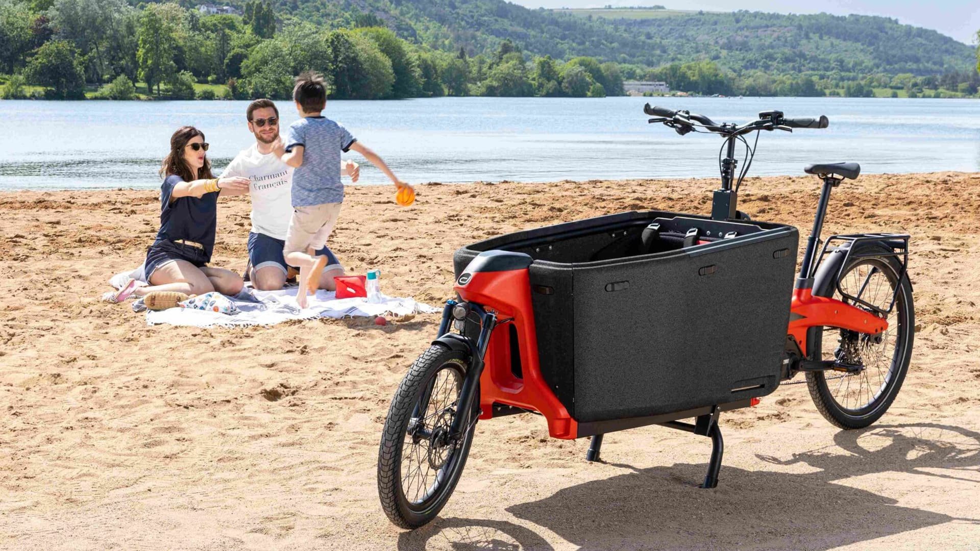 Biporteur électrique Douze Cycles Cargo Verso