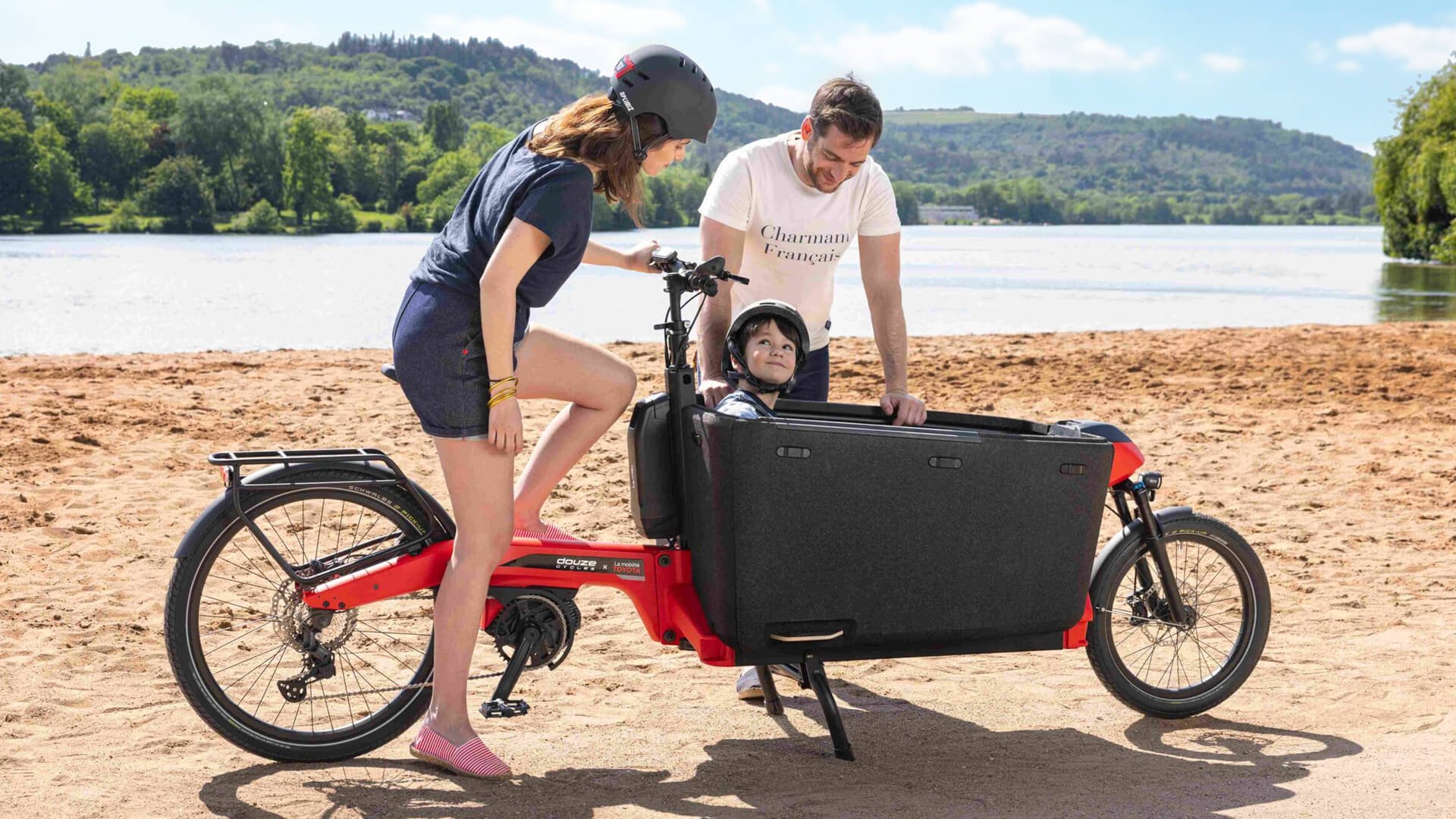 Biporteur électrique Douze Cycles Cargo Verso