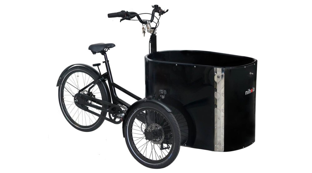 Le triporteur NIHOLA CARGO XL Pro musculaire