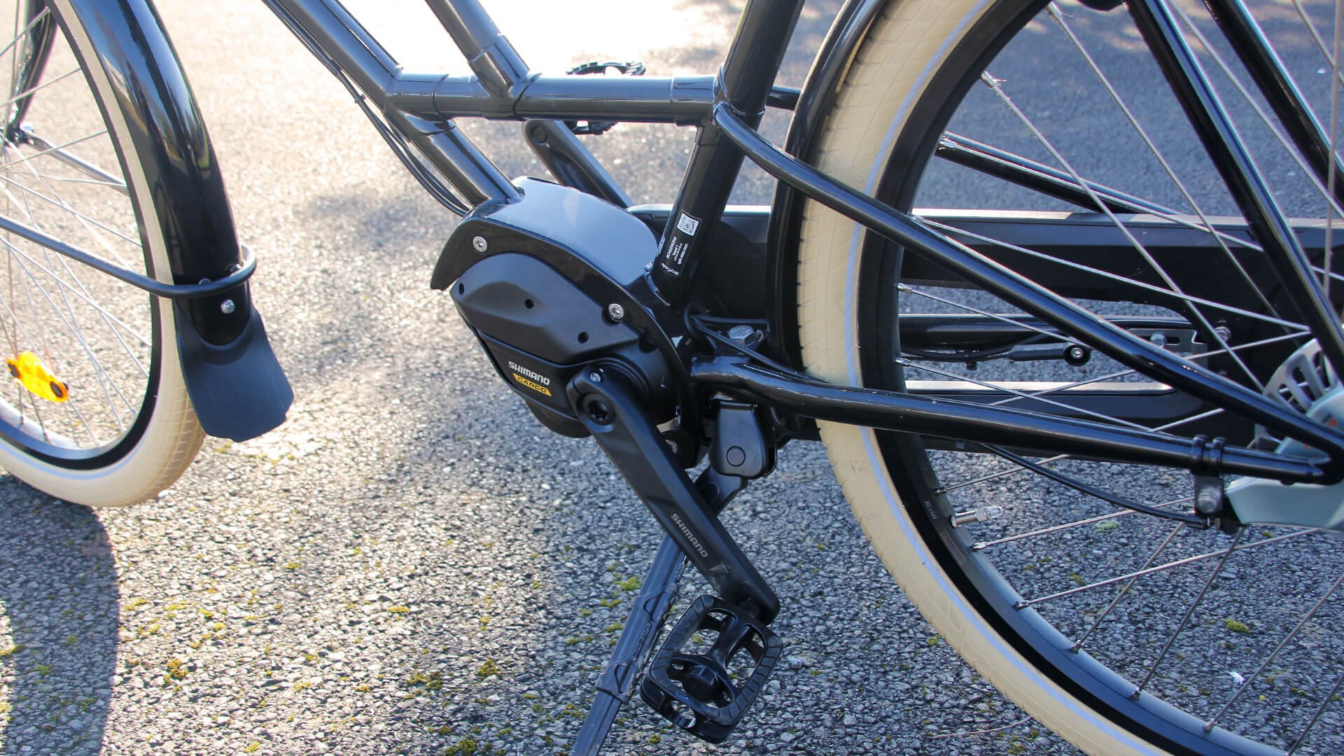 Vélo électrique City Zen - Assistance pédalier Shimano (Modèle personnalisé)