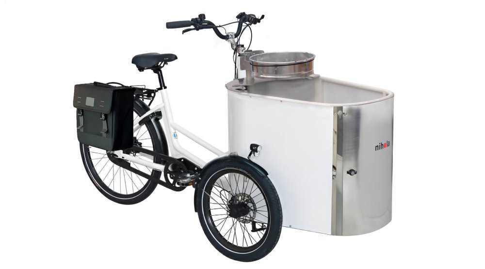 Triporteur NIHOLA CARGO XL Propreté