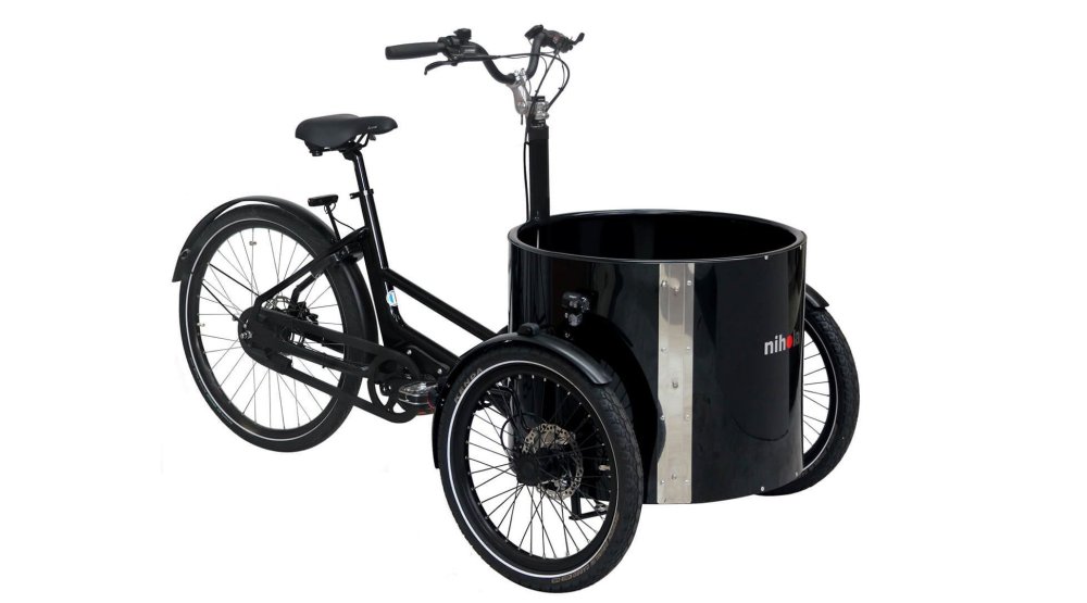 Triporteur NIHOLA LOW avec assistance pédalier Shimano