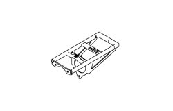 Support de panier pour Kettwiesel One de Hase Bikes