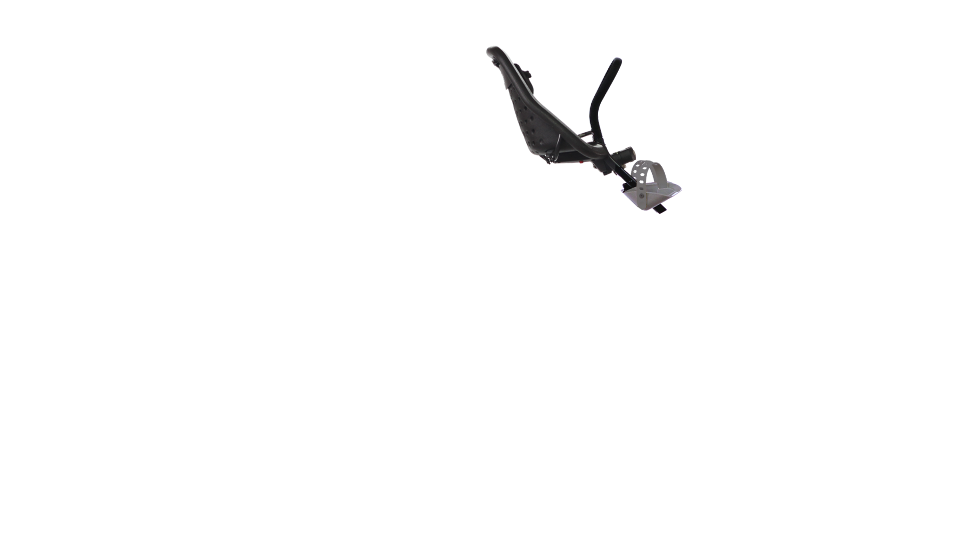 Siège bébé avant Yepp Mini noir, 9 mois à 3 ans