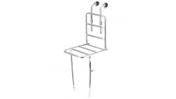 Porte-bagage avant chromé pour vélo