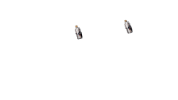 Porte-bidons sur tandem ( x2) avec fixation potence