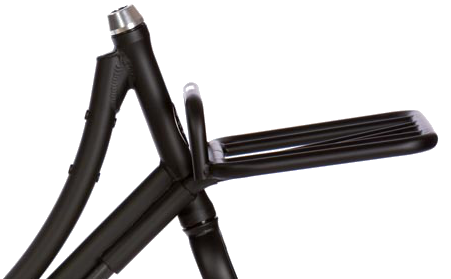 Porte-bagage pick-up 15 Kg noir mat