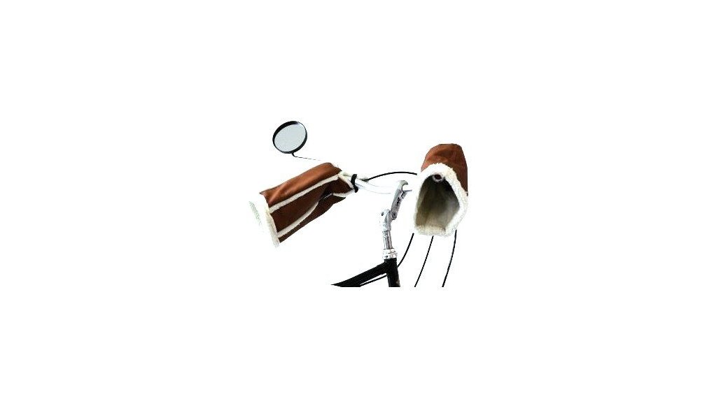 Manchons de vélos fourrés,  indispensables cet hiver