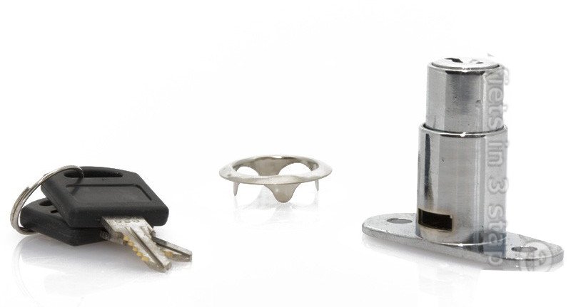 Serrure batterie vélo bidon 