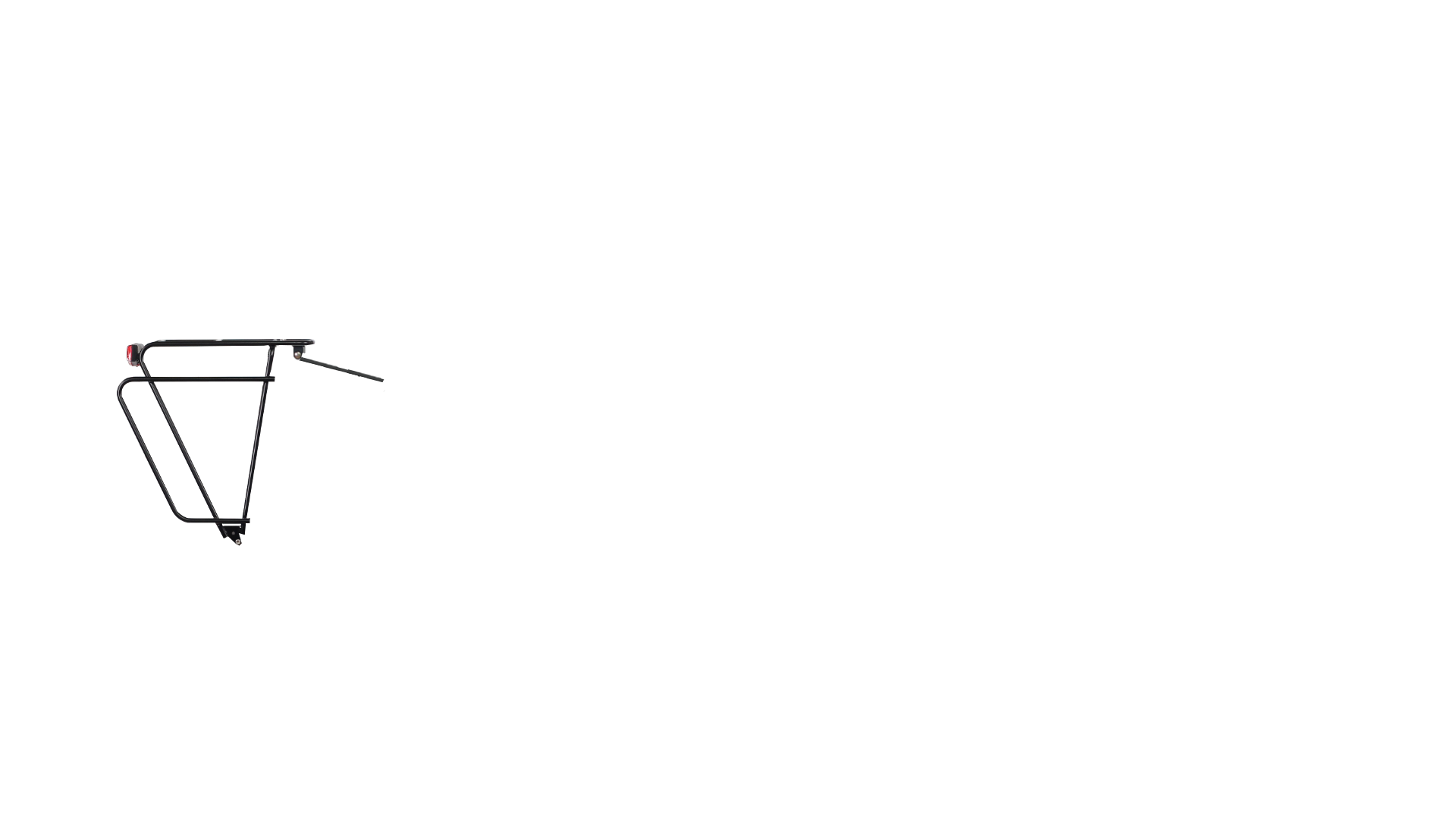 Porte-bagage  Tubus Logo noir 26-28  25 Kg