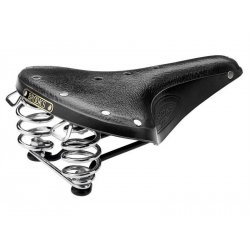 Selle Brooks B67S noire,version courte