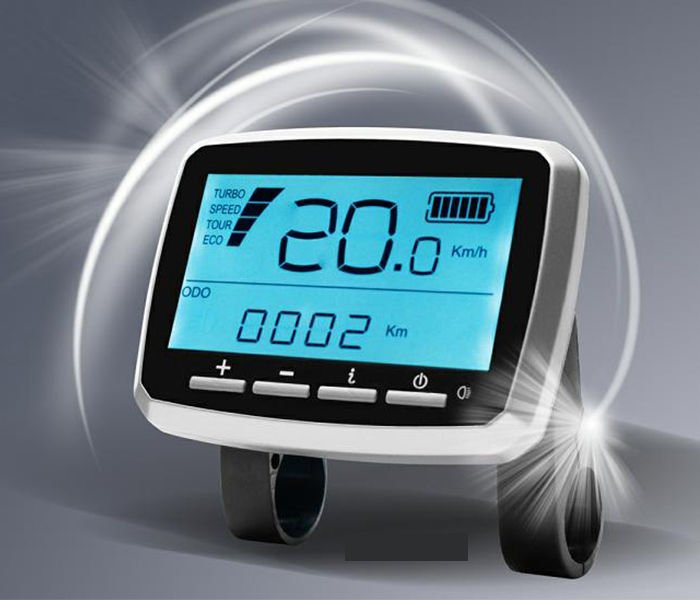 Console écran LCD  pour moteur pédalier Vfiets avec rétropédalage