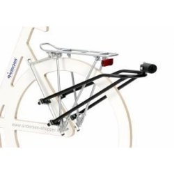 Chariot de course à fixer à un vélo,noir