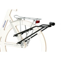 Fixation pour chariot Andersen aux haubans du vélo (avec serrure)