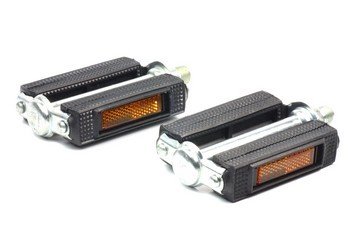 Pédales de vélo vintage noires