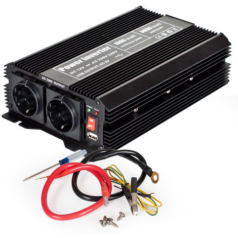 Convertisseur 12V 220/230V - Onduleur 1500-3000W