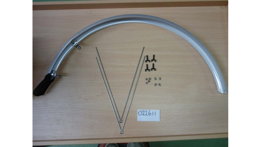 Garde-bouearrière28"Chromoplastique 50mm CAR/argent