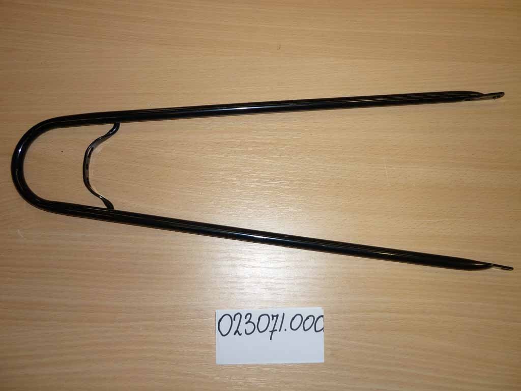 Support de garde-boue arrière 63 ou 65 mm ou bois noir MAT