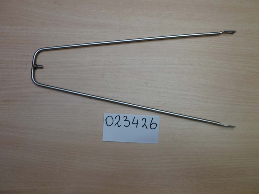 Support inox garde-boue 26 pouces