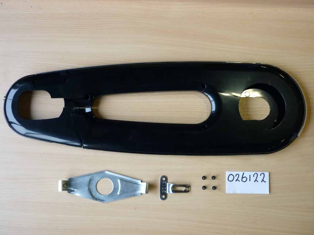 Carrossage de chaîne bi et triporteur Bakfiets.nl noir brillant