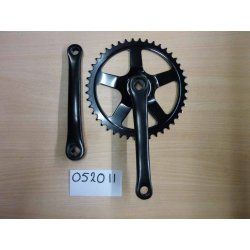 Plateau 44 dents et manivelles noires de 1881 classic