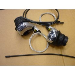 Sélecteur rotatif 3 plateaux et 7 pignons Shimano