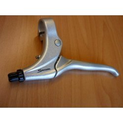 Levier de frein SACCON frein roller argent gauche