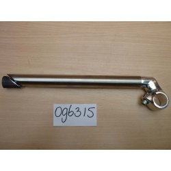 Potence 25,4 mm en inox 300mm