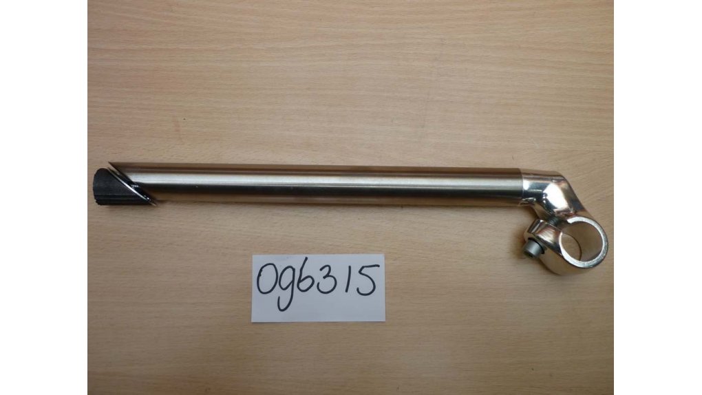 Potence 25,4 mm en inox 300mm