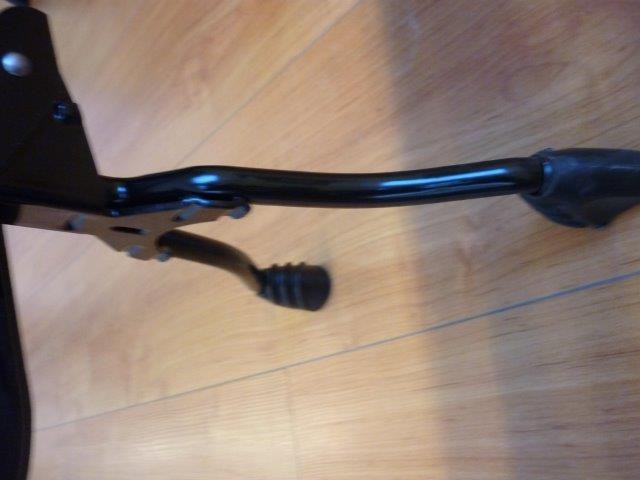 Béquille acier double 26" HEBIE noir