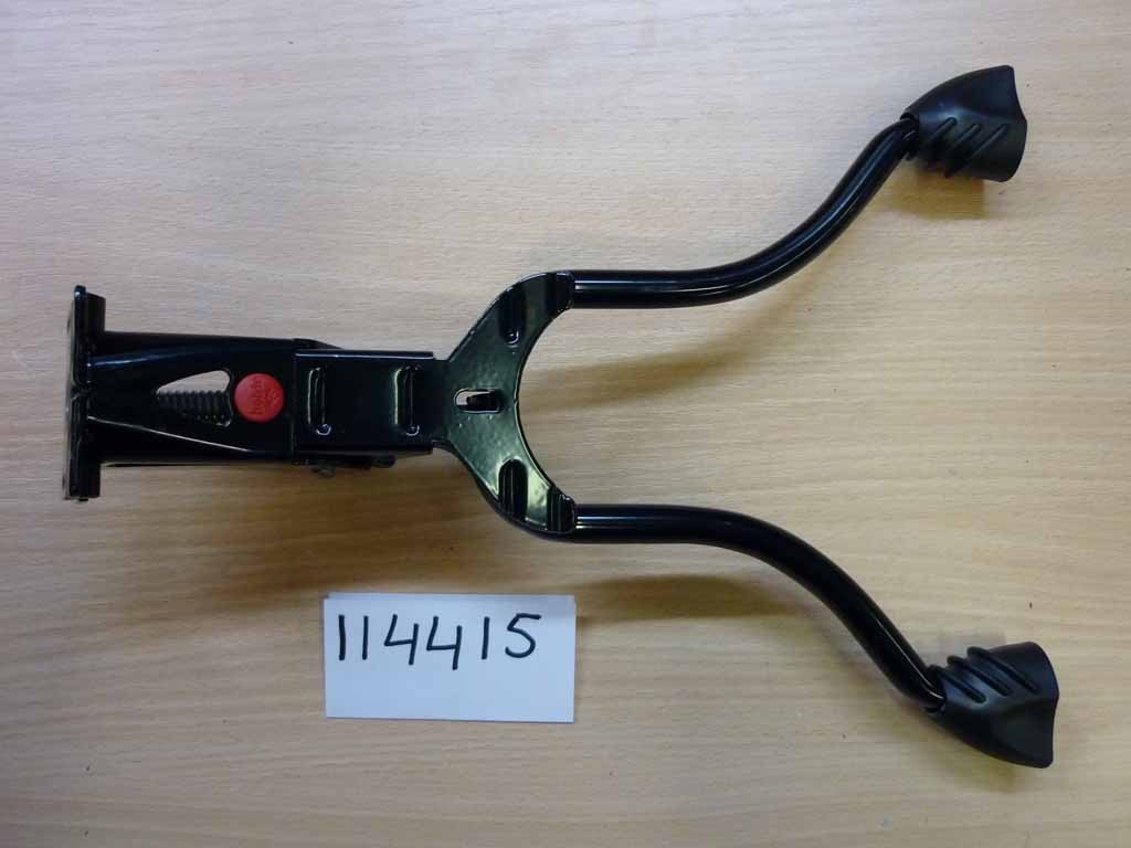 Béquille double en acier très robuste ( pour vélo porteur )