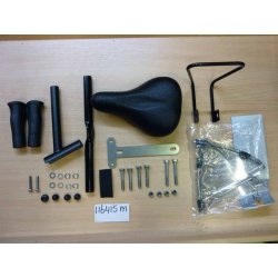 Selle enfant avant pour vélo Amsterdam Air sans porte-bagage pick-up