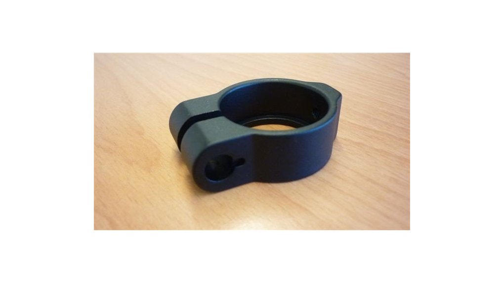 Collier noir de tige de selle pour vis M8 (sans écrous)