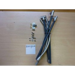 Structure pliante pour protection pluie enfant biporteur Bakfiets.nl court