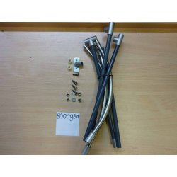 Structure pliante pour protection pluie enfant biporteur Bakfiets.nl long