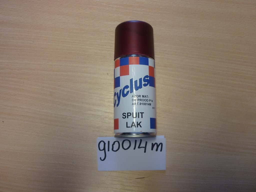 Bombe de retouche de peinture Rouge mat P14