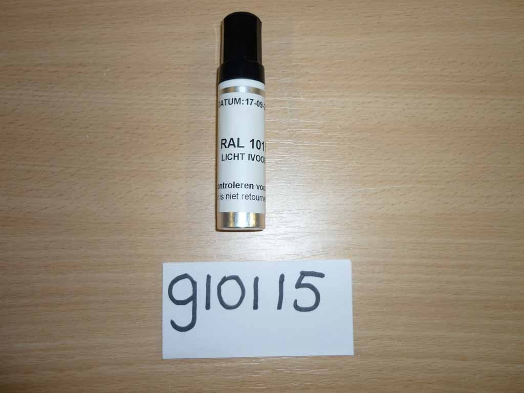 Bombe de retouche de peinture crème RAL 1015