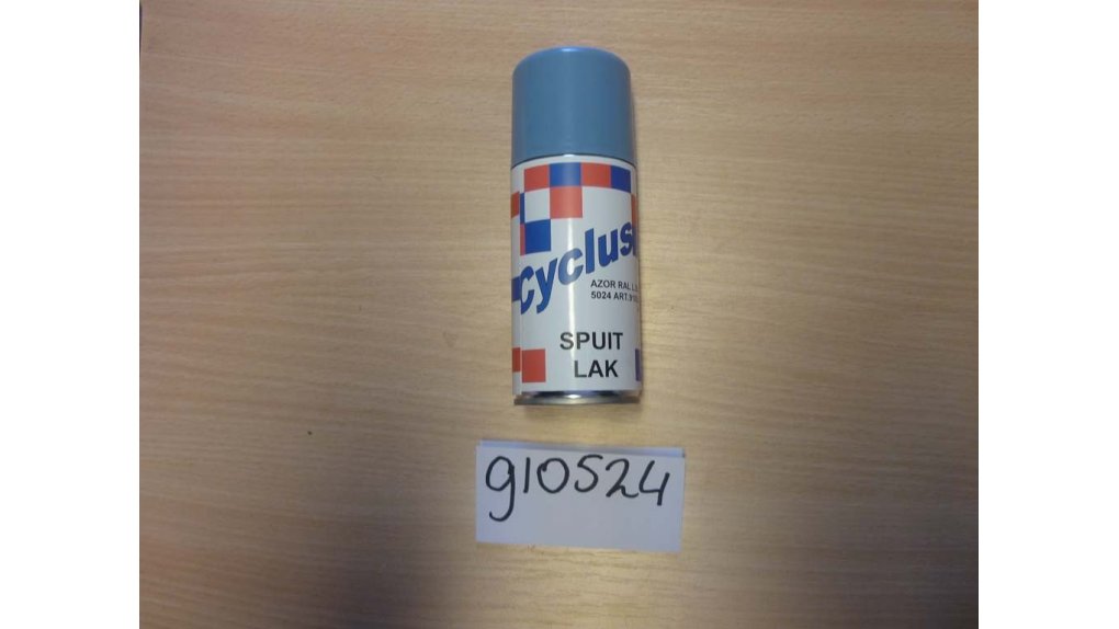 Bombe de retouche de peinture bleu clair RAL 5024