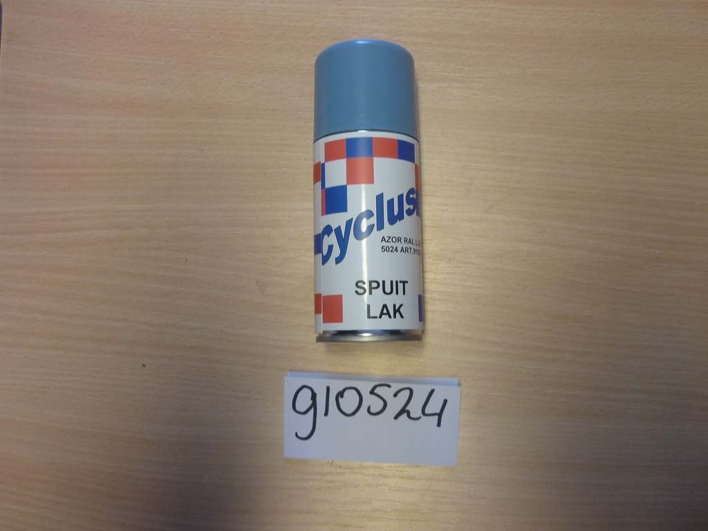 Bombe de retouche de peinture bleu clair RAL 5024