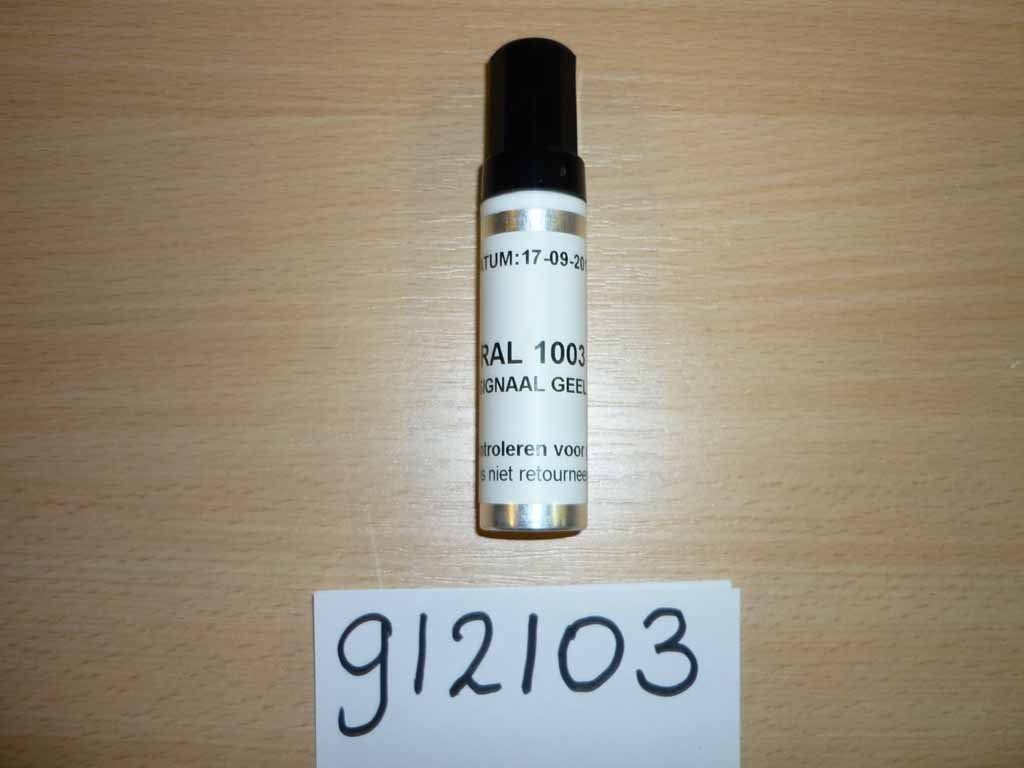 Crayon de retouche jaune ral 1003