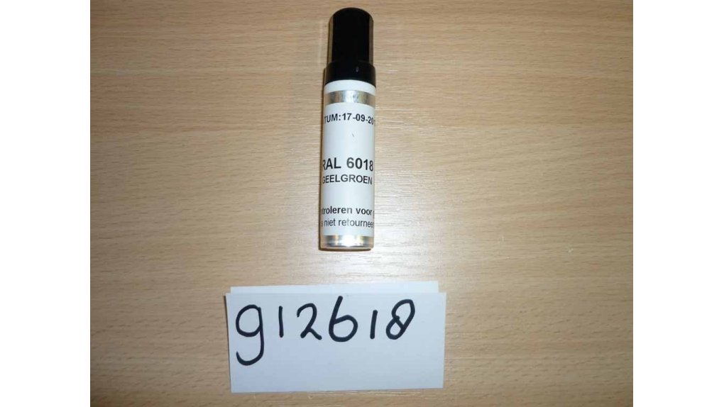 Crayon de retouche vert ral 6018